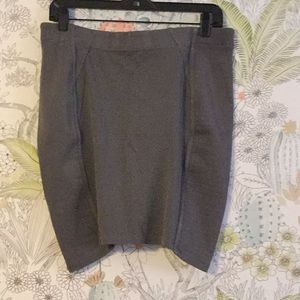 BCBGMAXAZRIA grey pencil skirt